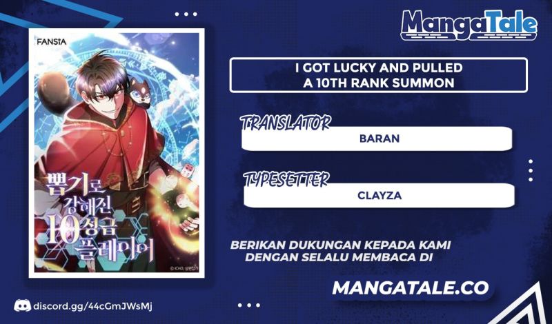 I Got Lucky And Pulled A 10th Rank Summon Chapter 5 - halaman 1