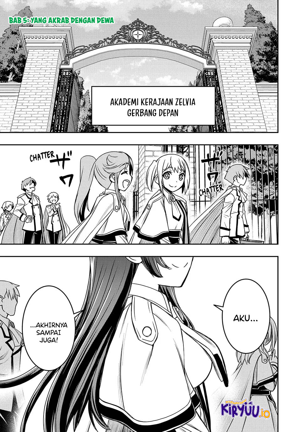 I Got My Wish and Reincarnated as the Villainess (Last Boss)! Chapter 5 - halaman 1