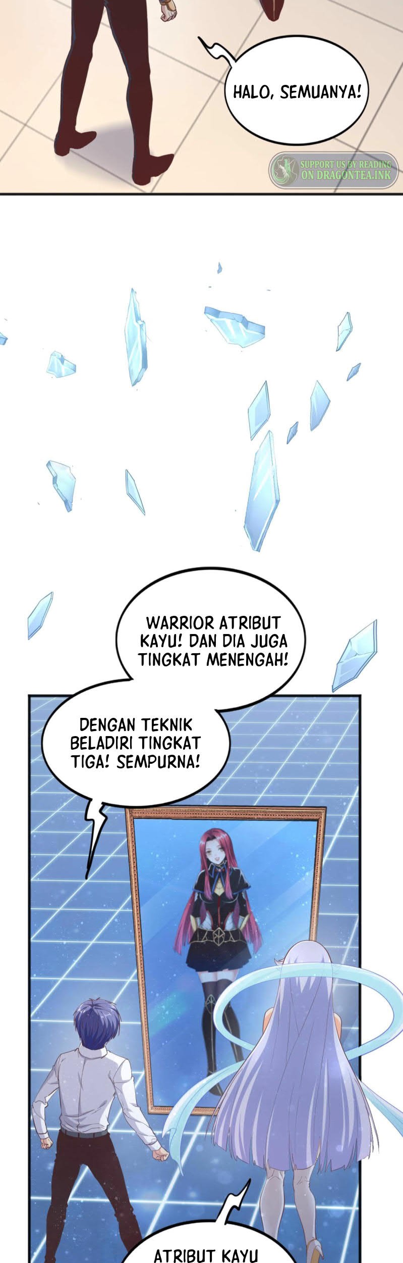 I Grinding Levels Inside The Mirror Chapter 22 - halaman 24