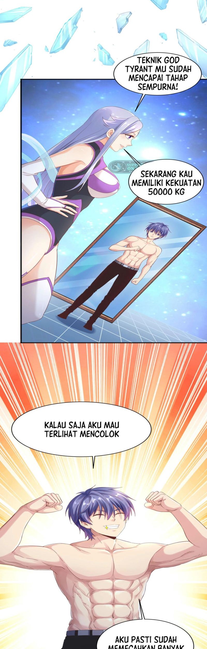 I Grinding Levels Inside The Mirror Chapter 36 - halaman 15