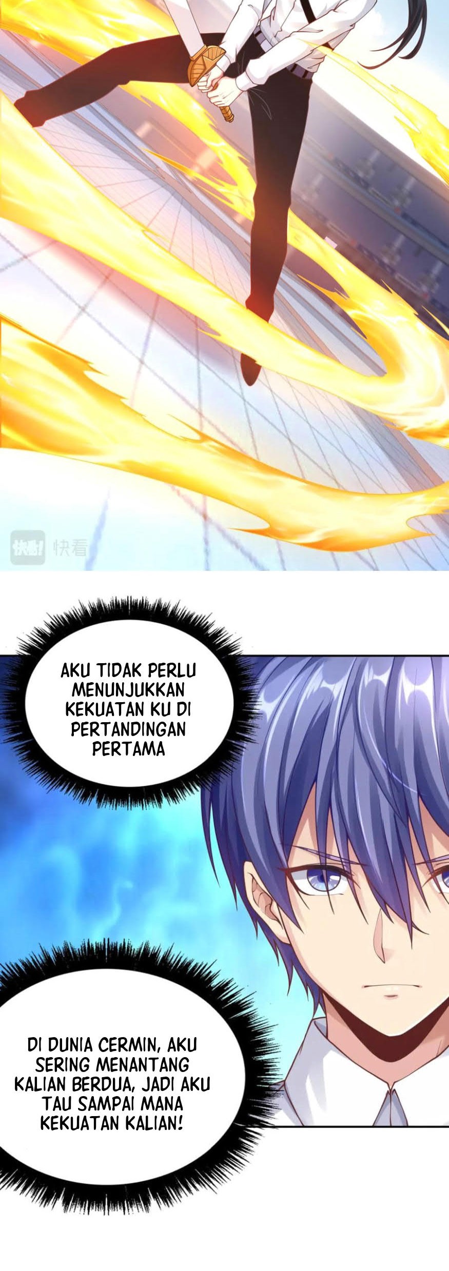 I Grinding Levels Inside The Mirror Chapter 38 - halaman 9