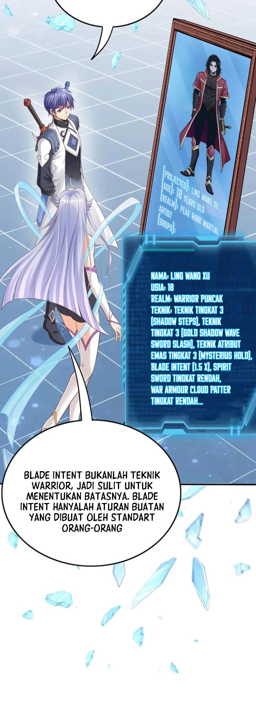 I Grinding Levels Inside The Mirror Chapter 49 - halaman 32