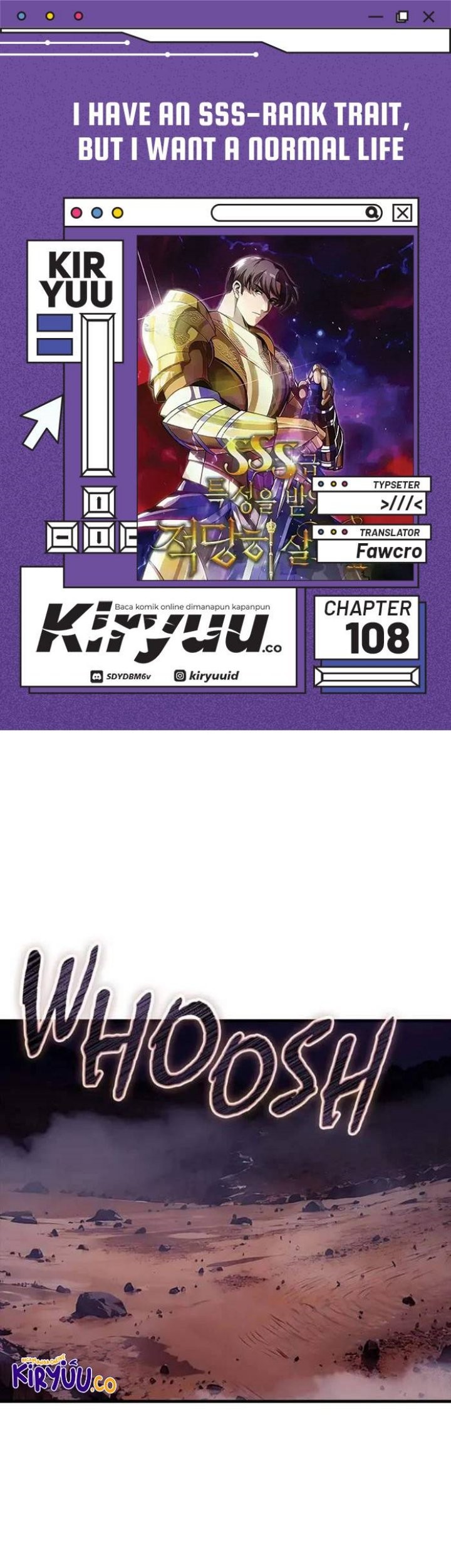 I have an SSS-rank Trait, but I want a Normal Life Chapter 108 - halaman 1