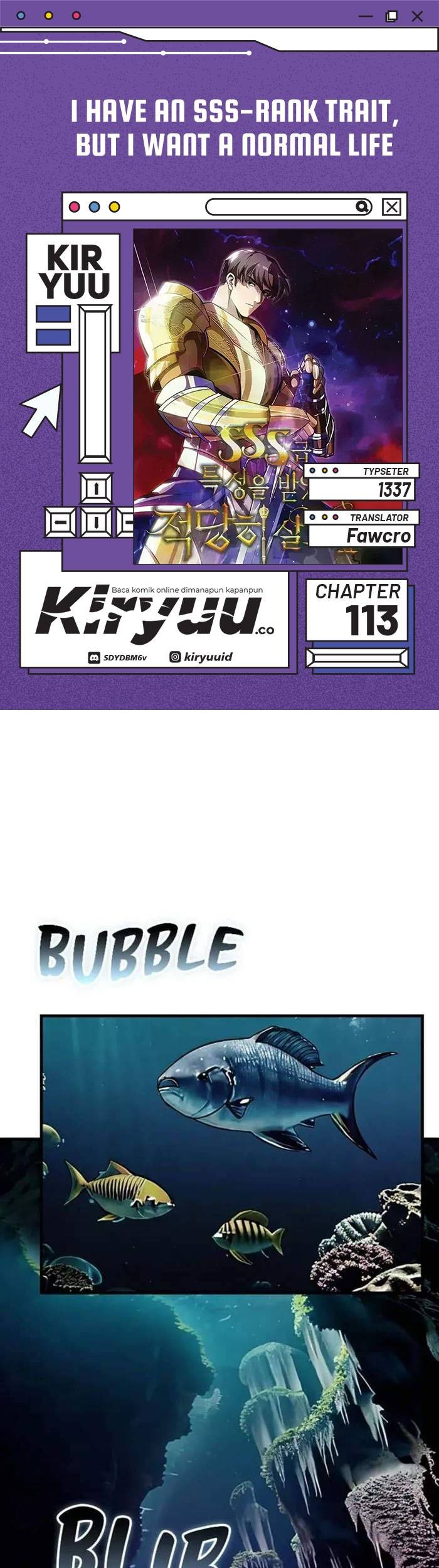I have an SSS-rank Trait, but I want a Normal Life Chapter 113 - halaman 1