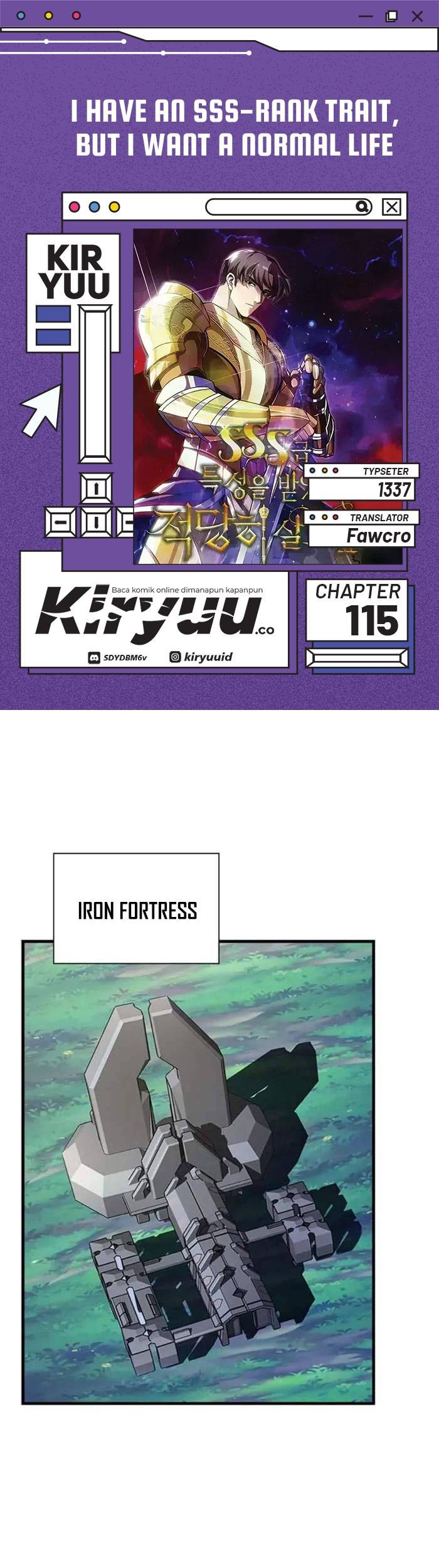 I have an SSS-rank Trait, but I want a Normal Life Chapter 115 - halaman 1
