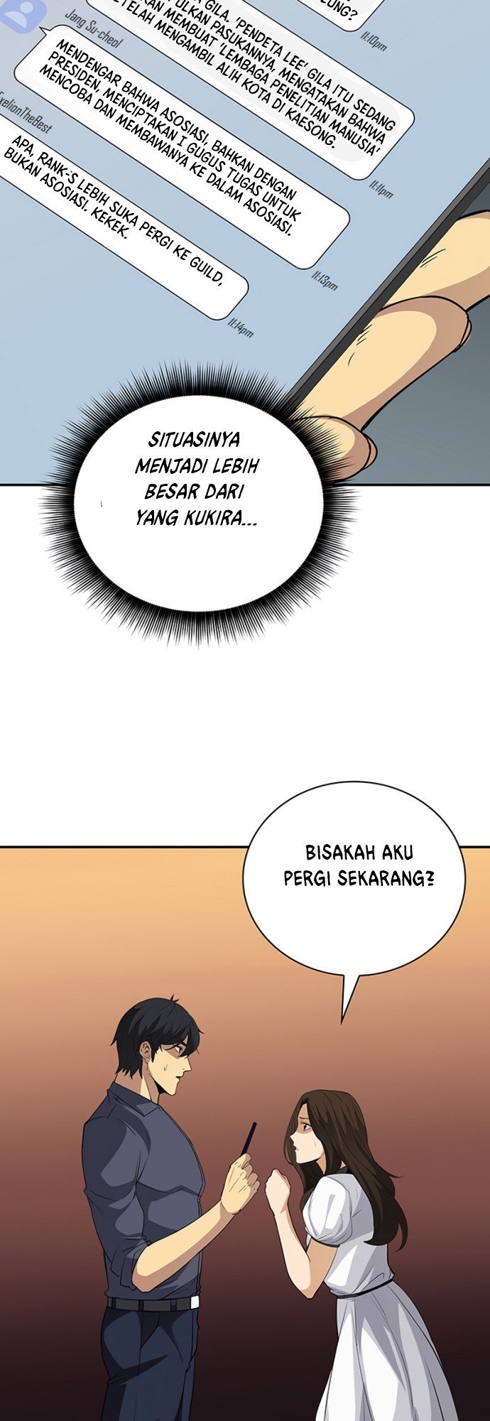 I have an SSS-rank Trait, but I want a Normal Life Chapter 17 - halaman 57