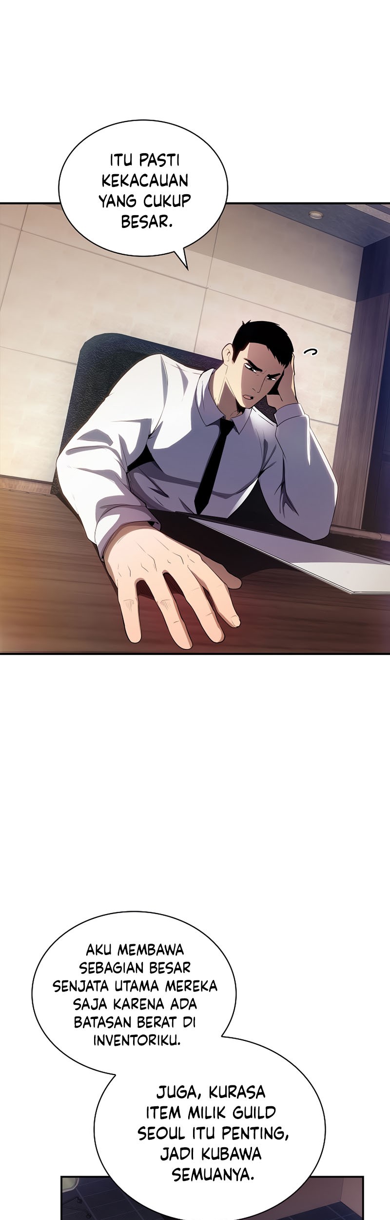 I have an SSS-rank Trait, but I want a Normal Life Chapter 28 - halaman 17