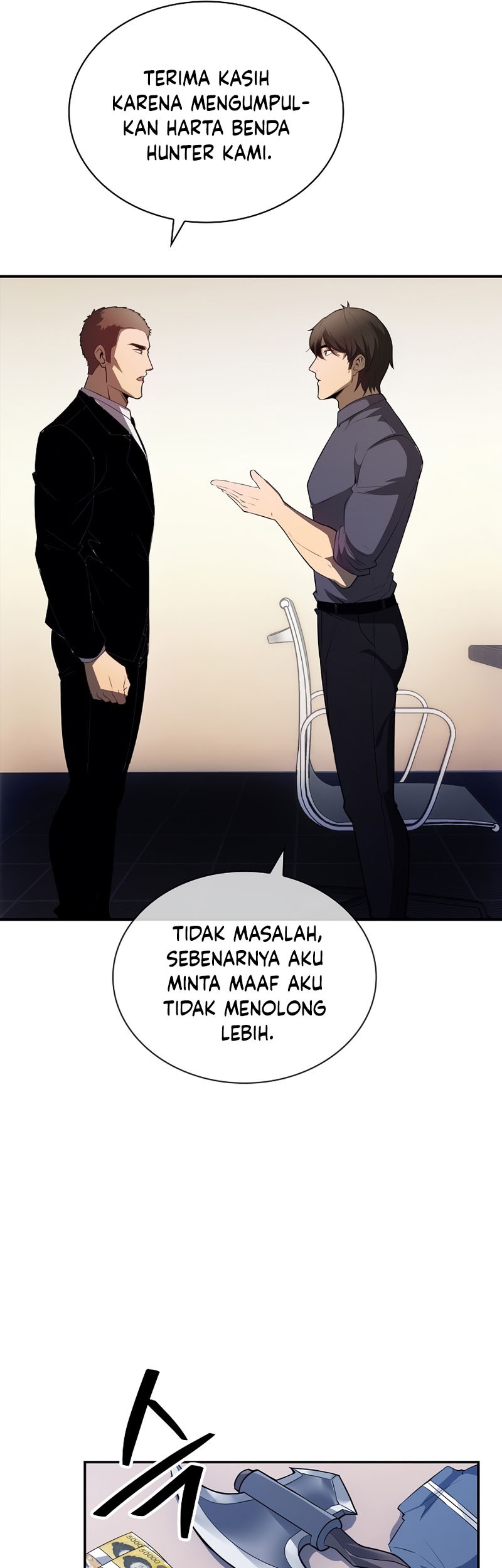 I have an SSS-rank Trait, but I want a Normal Life Chapter 28 - halaman 22