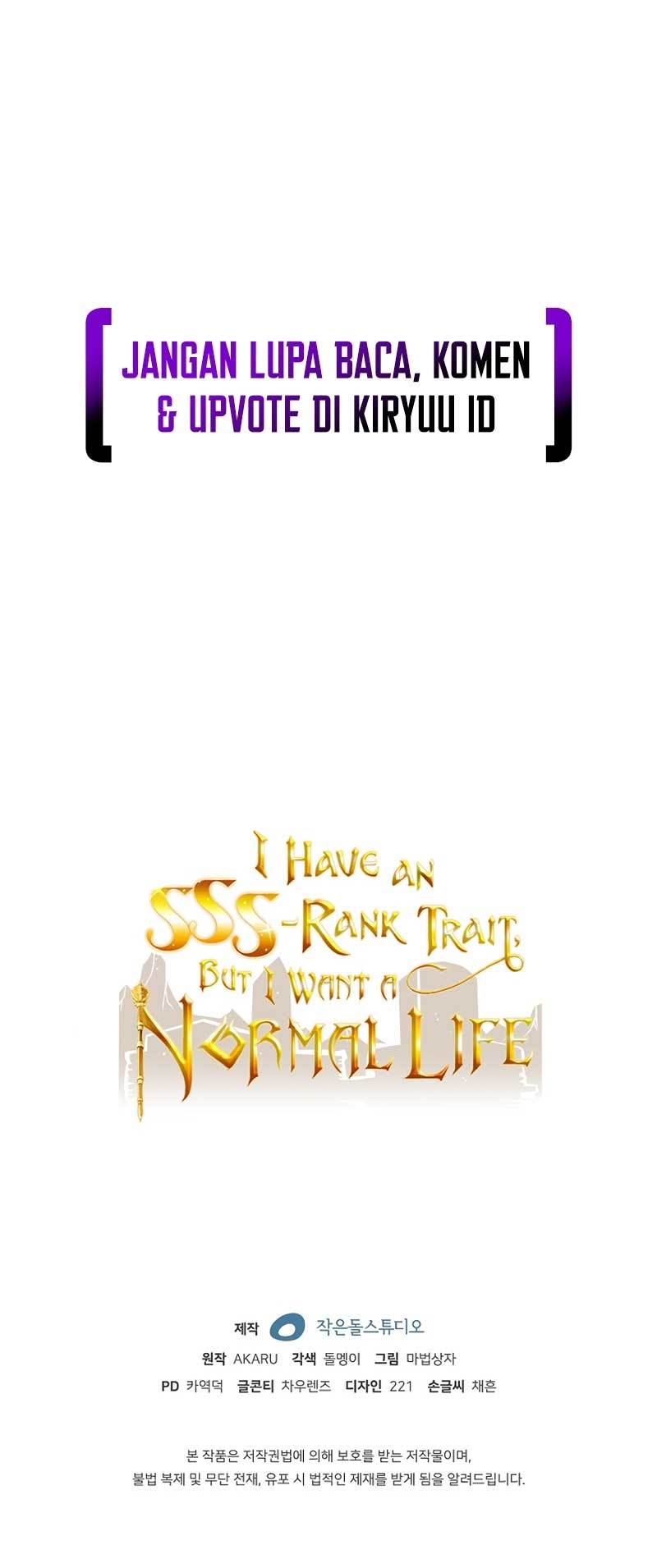 I have an SSS-rank Trait, but I want a Normal Life Chapter 30 - halaman 109