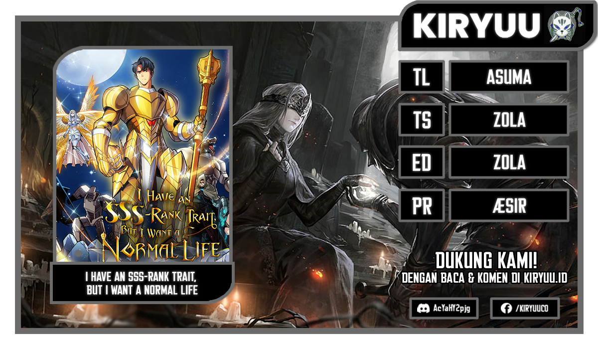 I have an SSS-rank Trait, but I want a Normal Life Chapter 33 - halaman 1