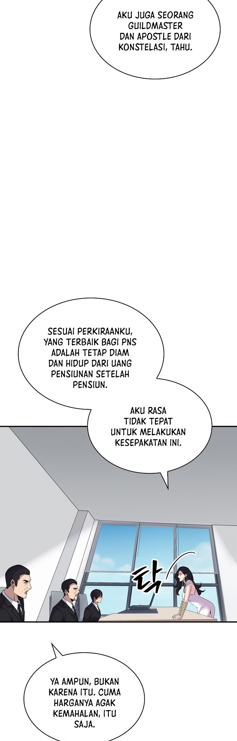 I have an SSS-rank Trait, but I want a Normal Life Chapter 34 - halaman 44