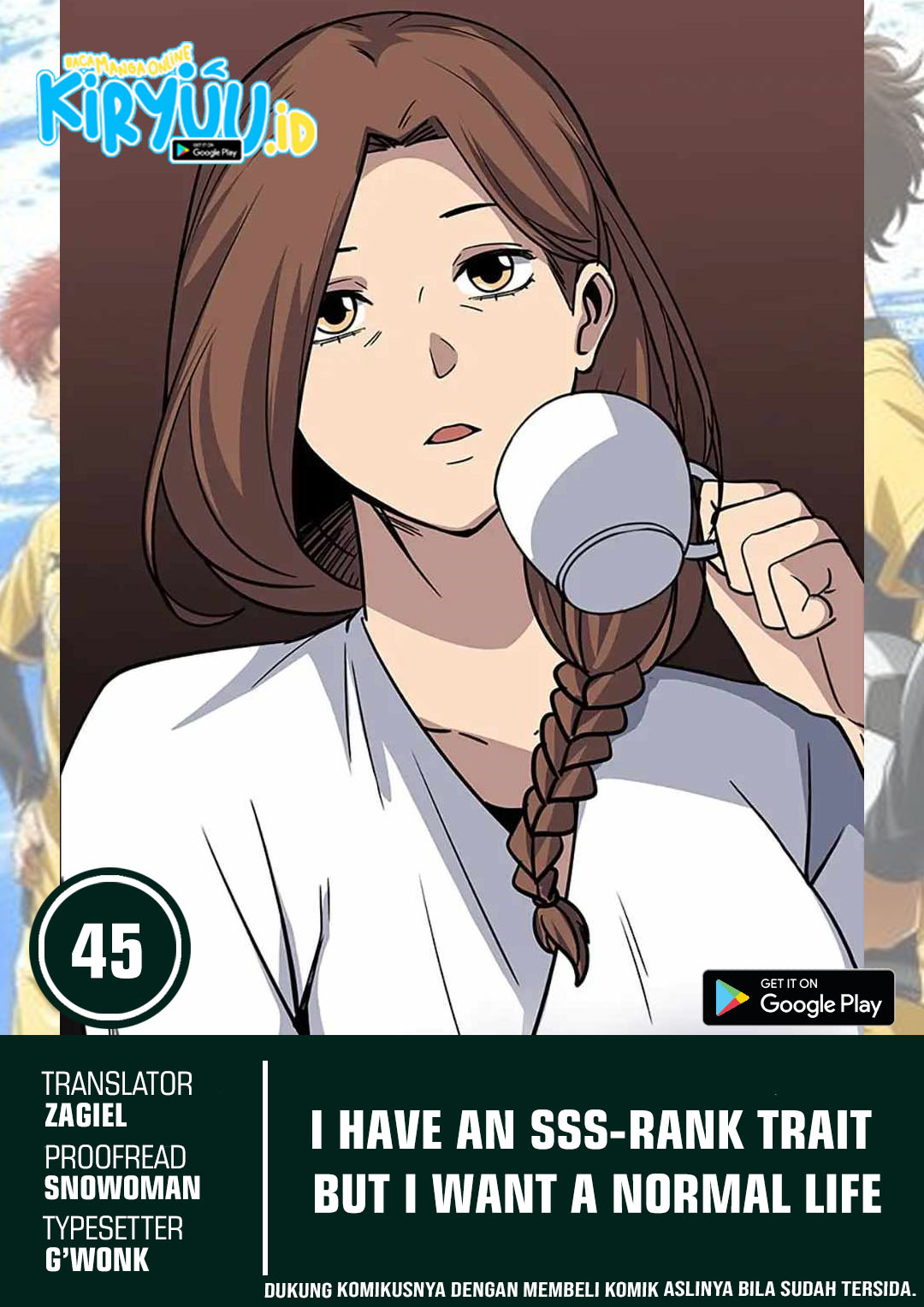 I have an SSS-rank Trait, but I want a Normal Life Chapter 45 - halaman 1