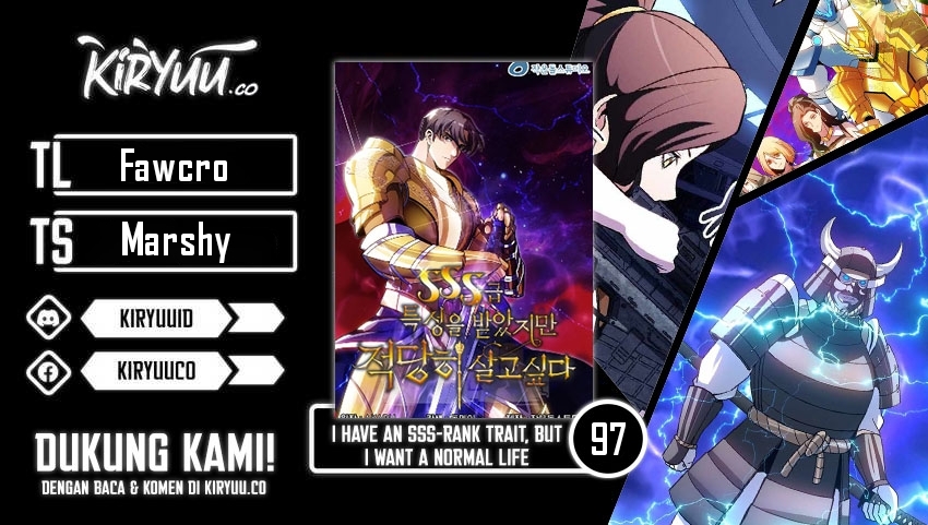 I have an SSS-rank Trait, but I want a Normal Life Chapter 97 - halaman 1
