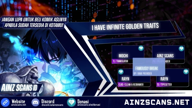 I Have Infinite Golden Traits Chapter 1 - halaman 1
