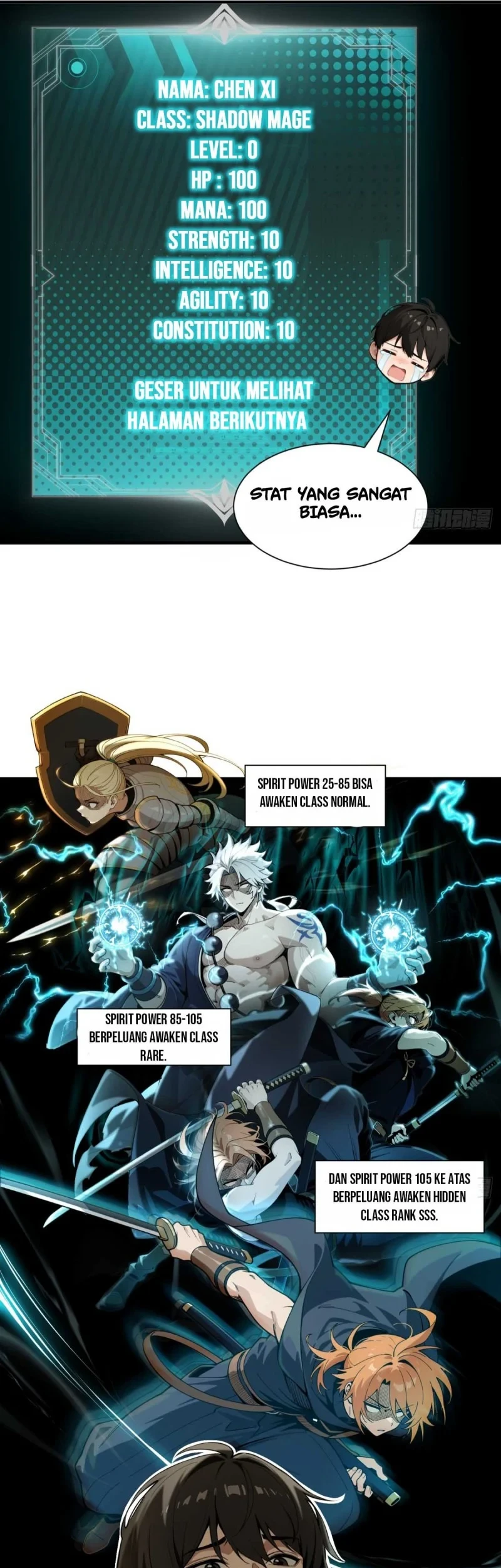 I Have Infinite Golden Traits Chapter 1 - halaman 18