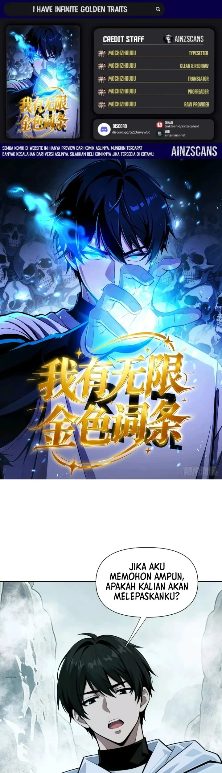 I Have Infinite Golden Traits Chapter 10 - halaman 1