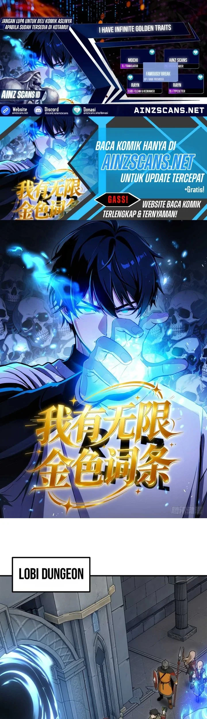 I Have Infinite Golden Traits Chapter 2 - halaman 1