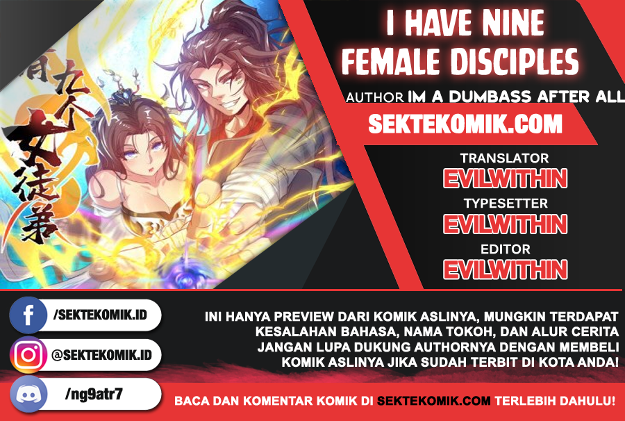 I Have Nine Female Disciples Chapter 1 - halaman 1