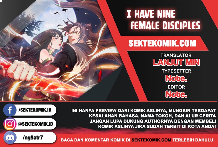 I Have Nine Female Disciples Chapter 36 - halaman 1