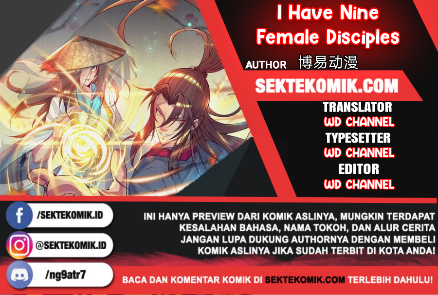 I Have Nine Female Disciples Chapter 4 - halaman 1