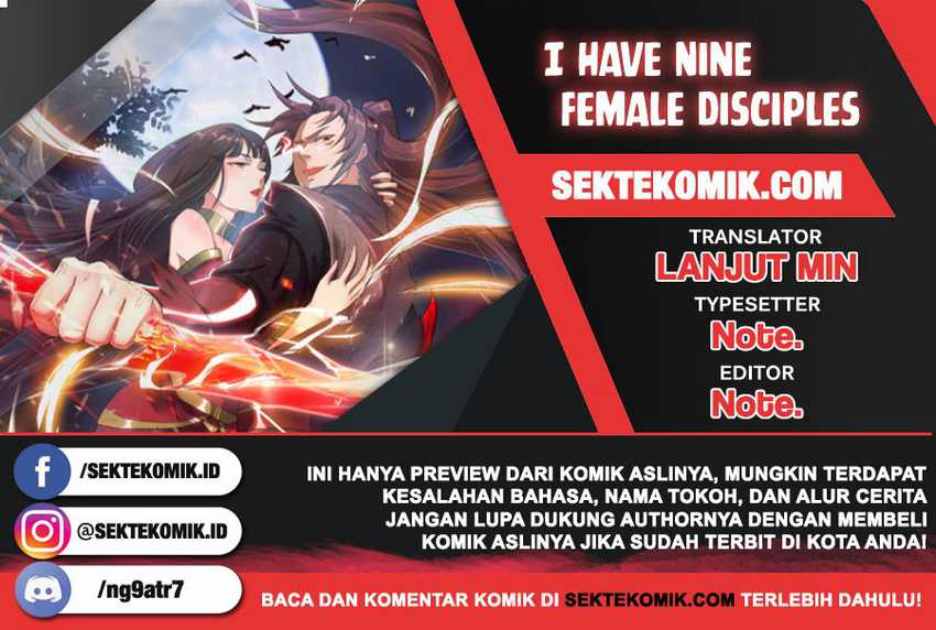 I Have Nine Female Disciples Chapter 61 - halaman 1