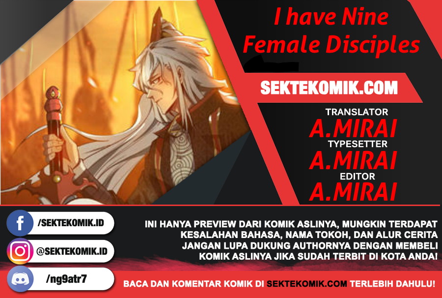 I Have Nine Female Disciples Chapter 63 - halaman 1