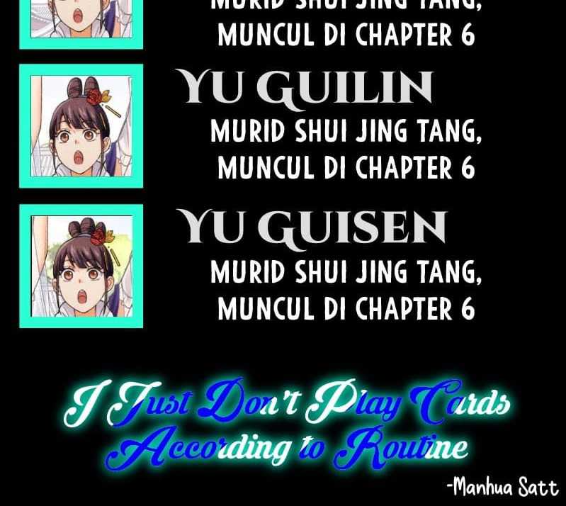 I Just Don’t Play the Card According to the Routine Chapter 18 - halaman 77