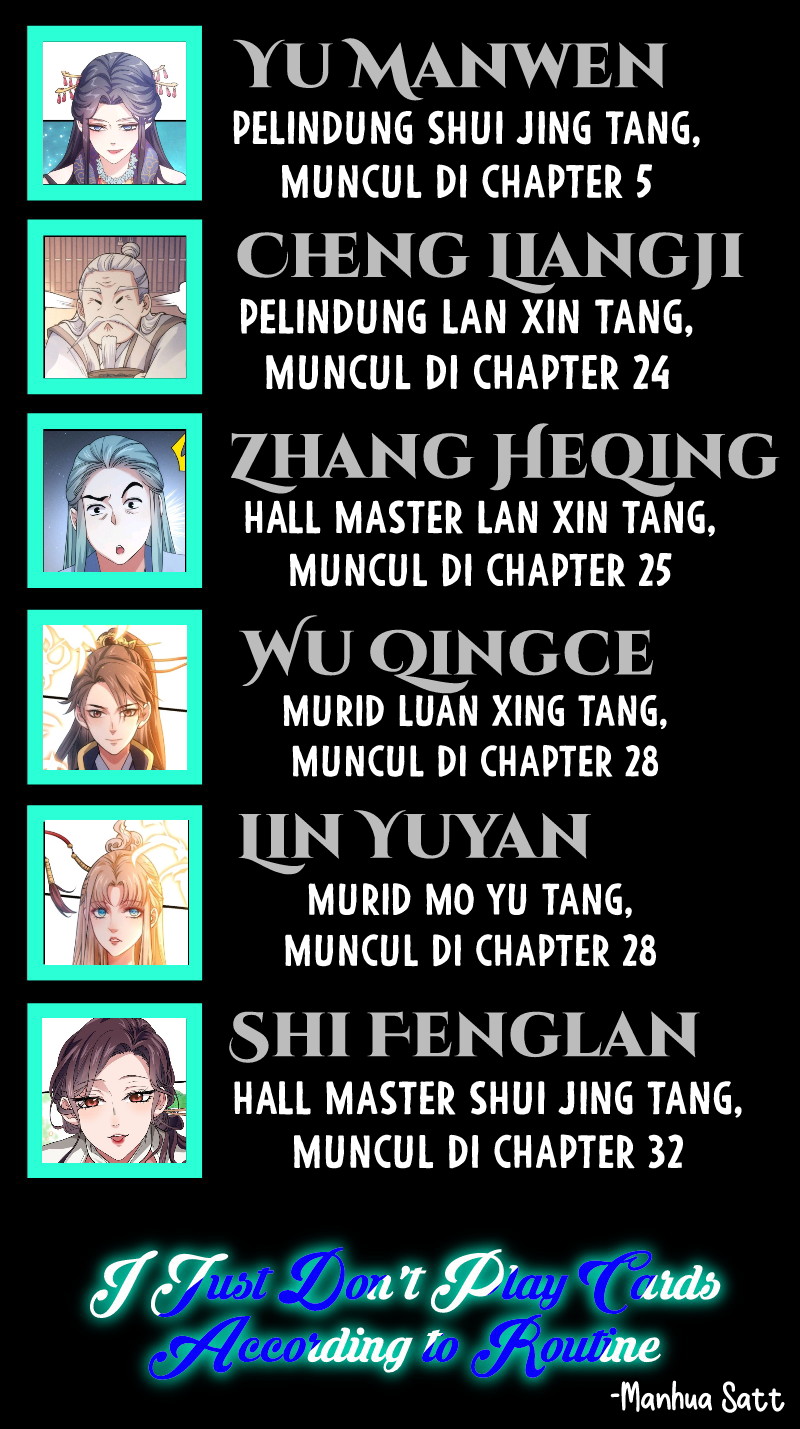 I Just Don’t Play the Card According to the Routine Chapter 33 - halaman 43