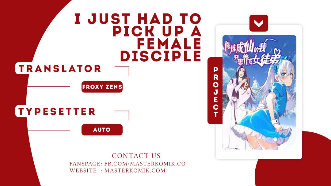 I Just Had to Pick up a Female Disciple Chapter 1 - halaman 1
