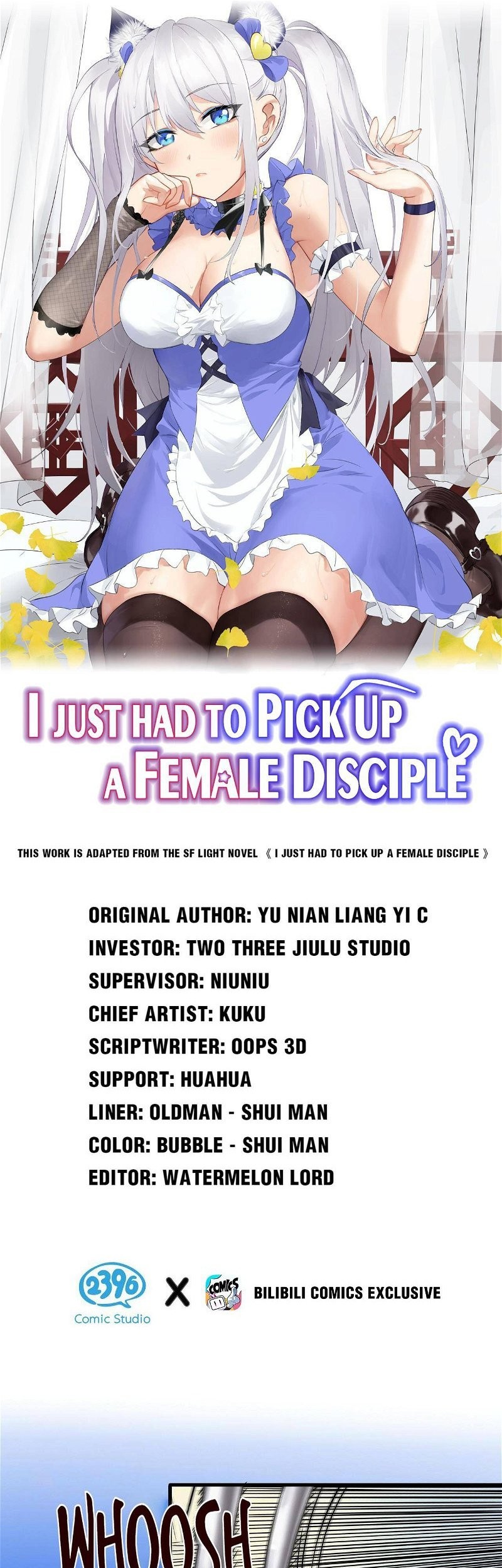 I Just Had to Pick up a Female Disciple Chapter 16 - halaman 1