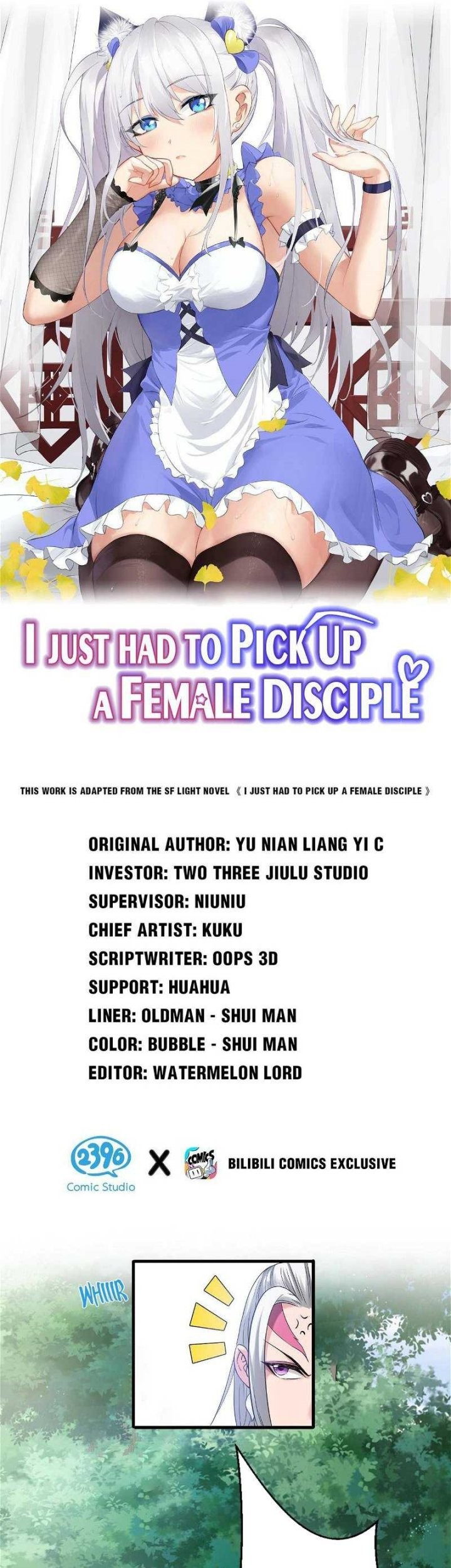 I Just Had to Pick up a Female Disciple Chapter 17 - halaman 1