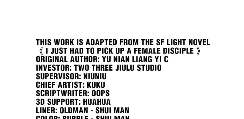 I Just Had to Pick up a Female Disciple Chapter 7 - halaman 5