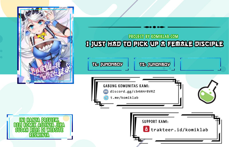 I Just Had to Pick up a Female Disciple Chapter 9 - halaman 1