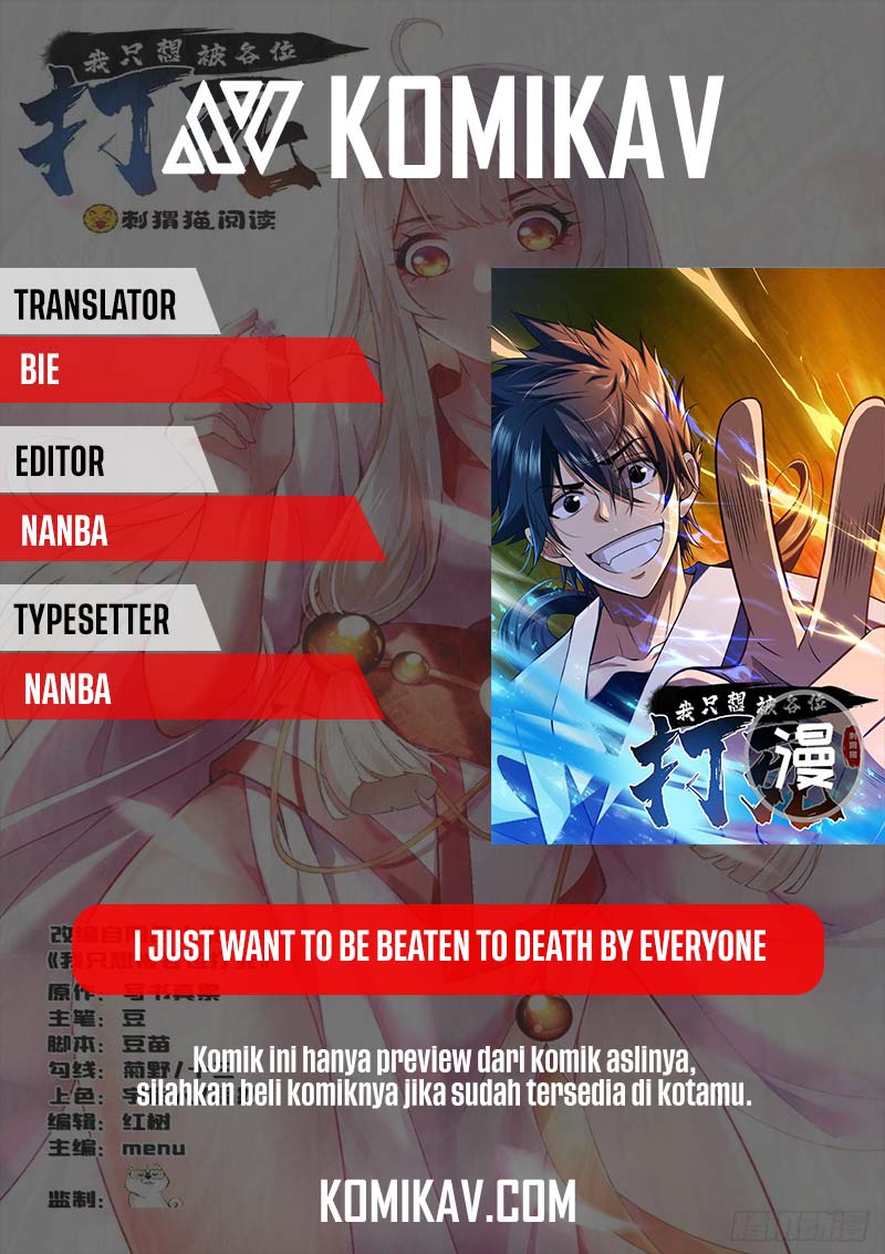I just want to be beaten to death by everyone Chapter 124 - halaman 1