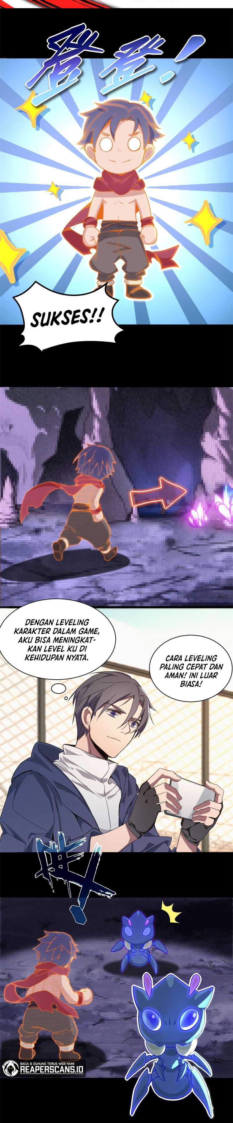 I Just Want to Game in Peace Chapter 1 - halaman 10