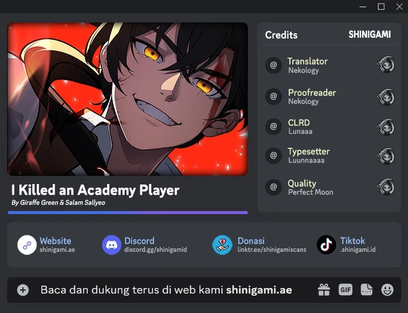 I Killed An Academy Player Chapter 137 - halaman 2