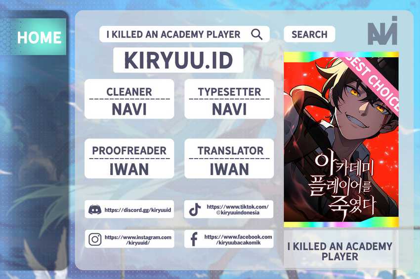 I Killed An Academy Player Chapter 4 - halaman 1