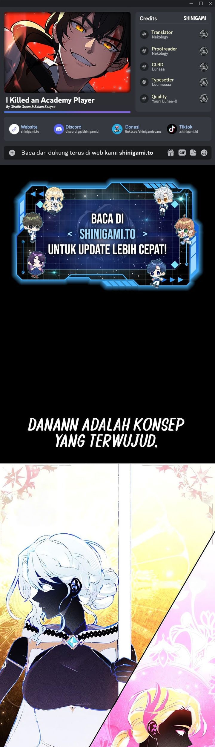 I Killed An Academy Player Chapter 89 - halaman 1