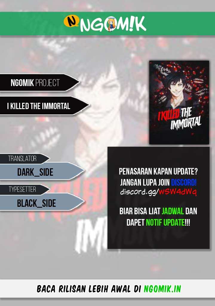 I Killed the Immortal Chapter 1 - halaman 1
