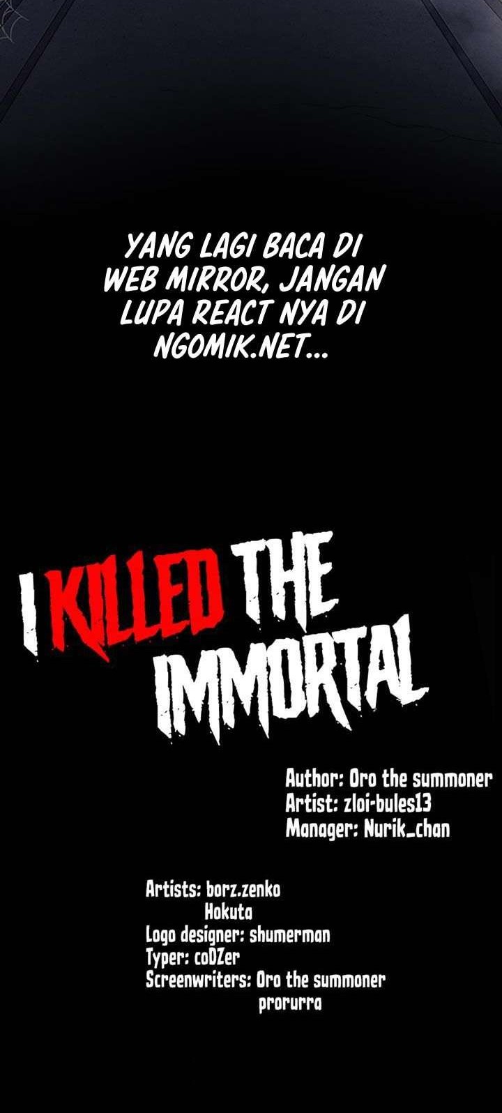 I Killed the Immortal Chapter 1 - halaman 81