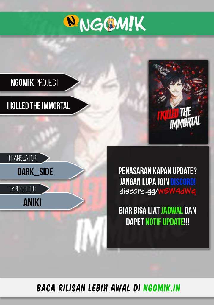 I Killed the Immortal Chapter 2 - halaman 1