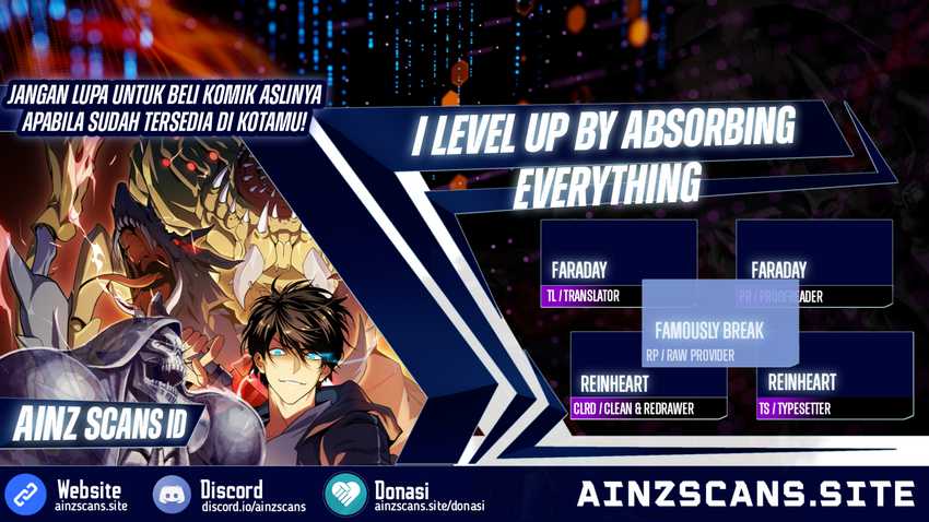 I Level Up By Absorbing Everything Chapter 13 - halaman 1