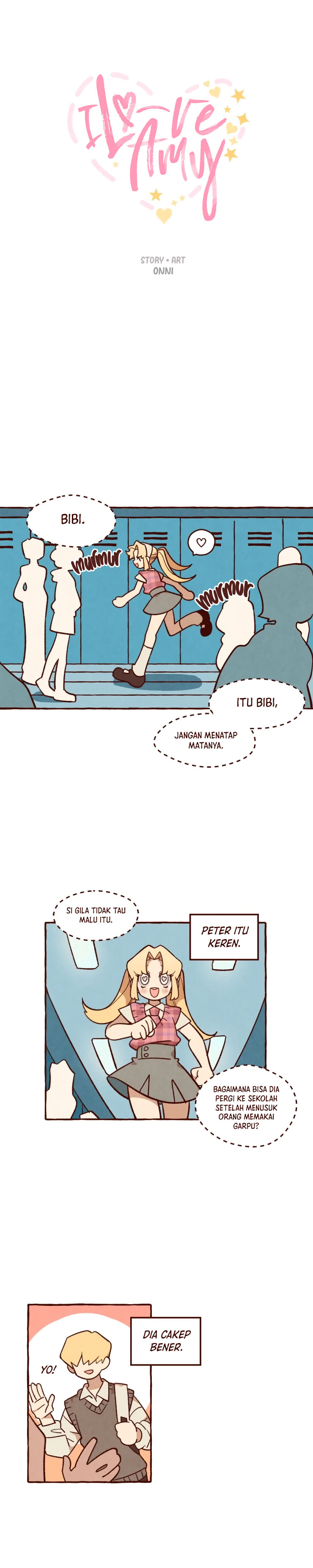 I Love Amy Chapter 1 - halaman 4
