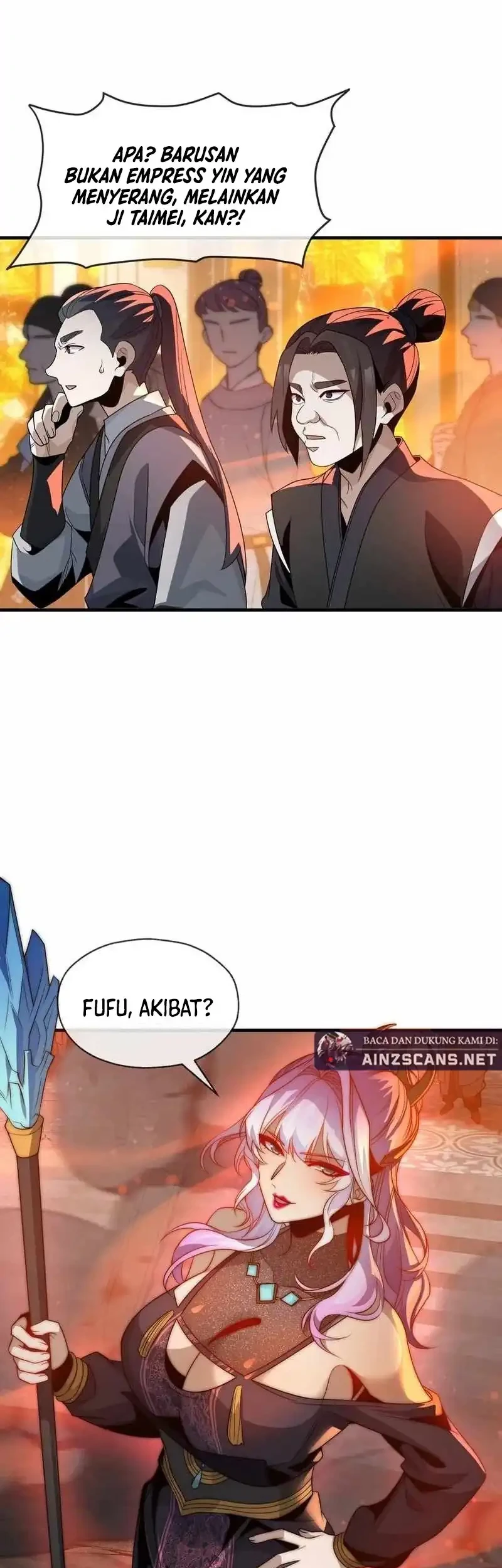 I Love the Demon Lord So Much That Even My Female Disciples Want to Kill Me Chapter 110 - halaman 28