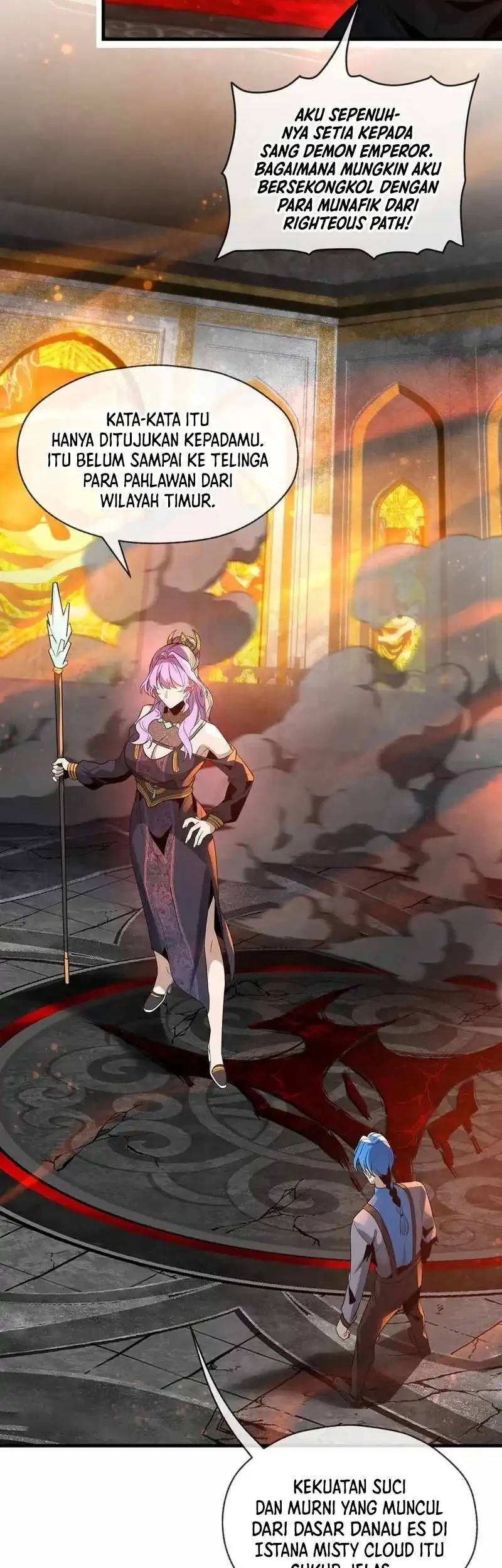 I Love the Demon Lord So Much That Even My Female Disciples Want to Kill Me Chapter 110 - halaman 30