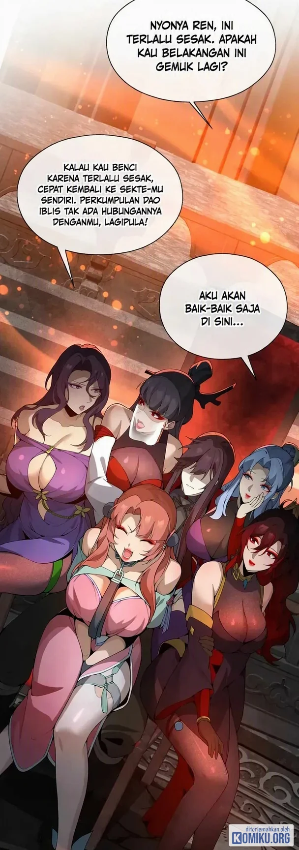 I Love the Demon Lord So Much That Even My Female Disciples Want to Kill Me Chapter 125 - halaman 56