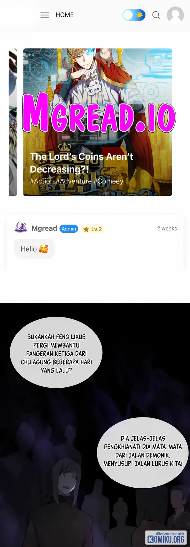 I Love the Demon Lord So Much That Even My Female Disciples Want to Kill Me Chapter 133 - halaman 1