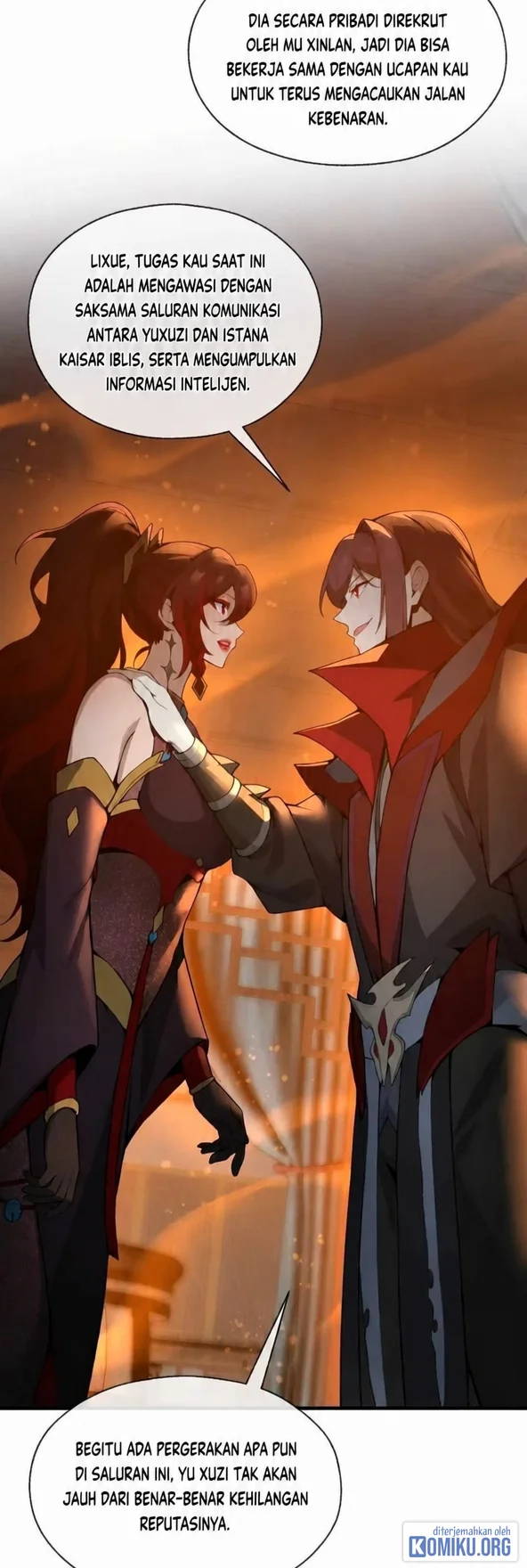 I Love the Demon Lord So Much That Even My Female Disciples Want to Kill Me Chapter 134 - halaman 9