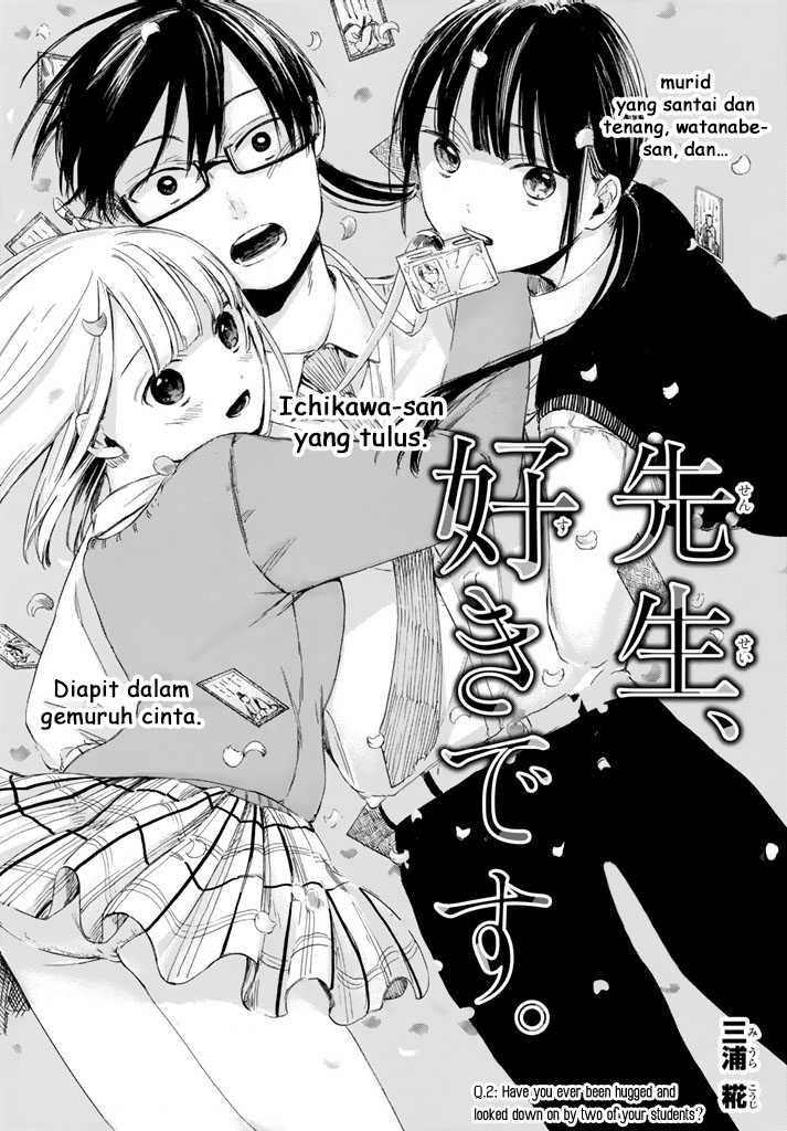I Love You, Sensei Chapter 2 - halaman 3