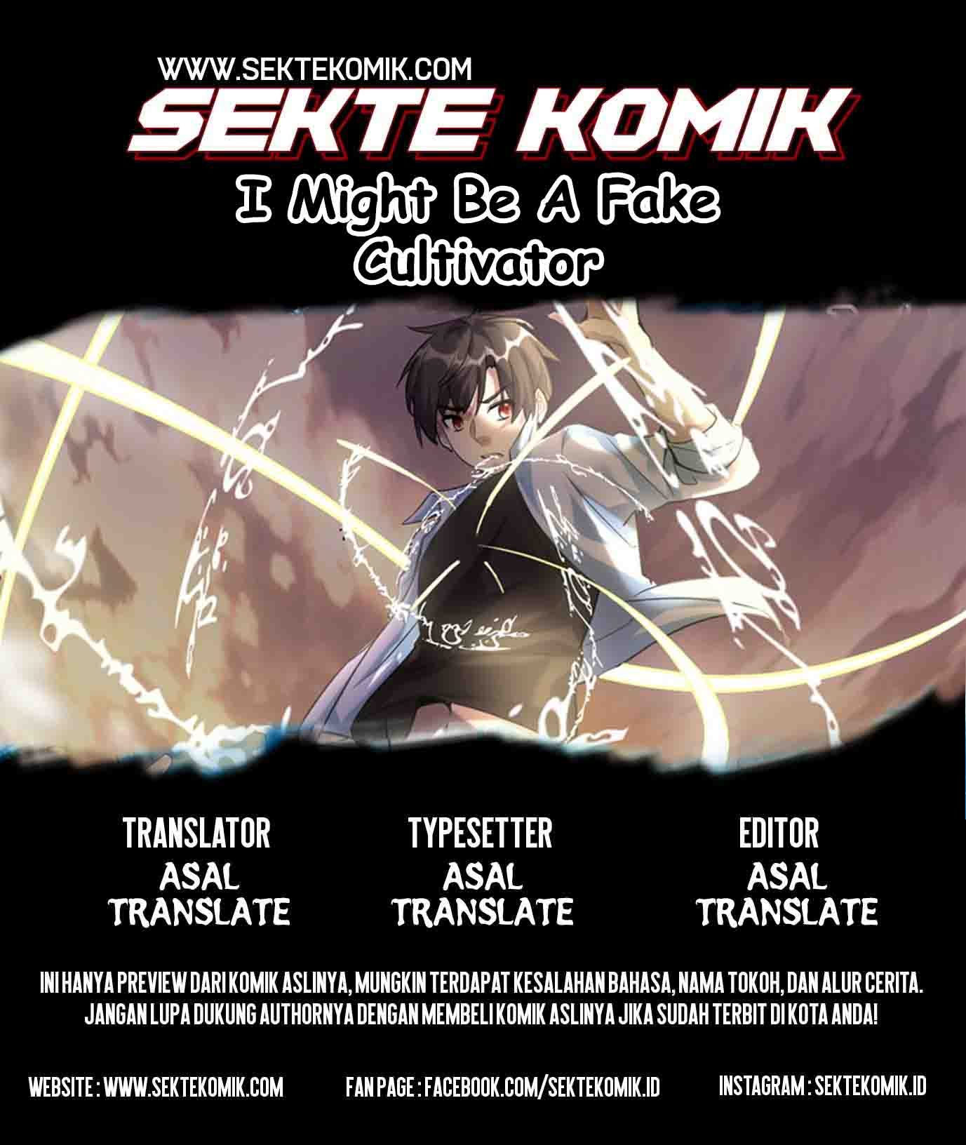 I Might Be A Fake Cultivator Chapter 4 - halaman 1